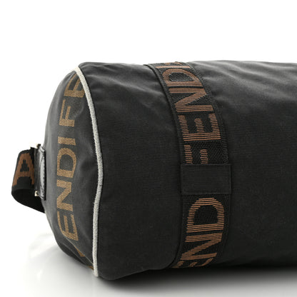 Fendi Nylon 1925 Small Duffel Bag Black 9 of 10