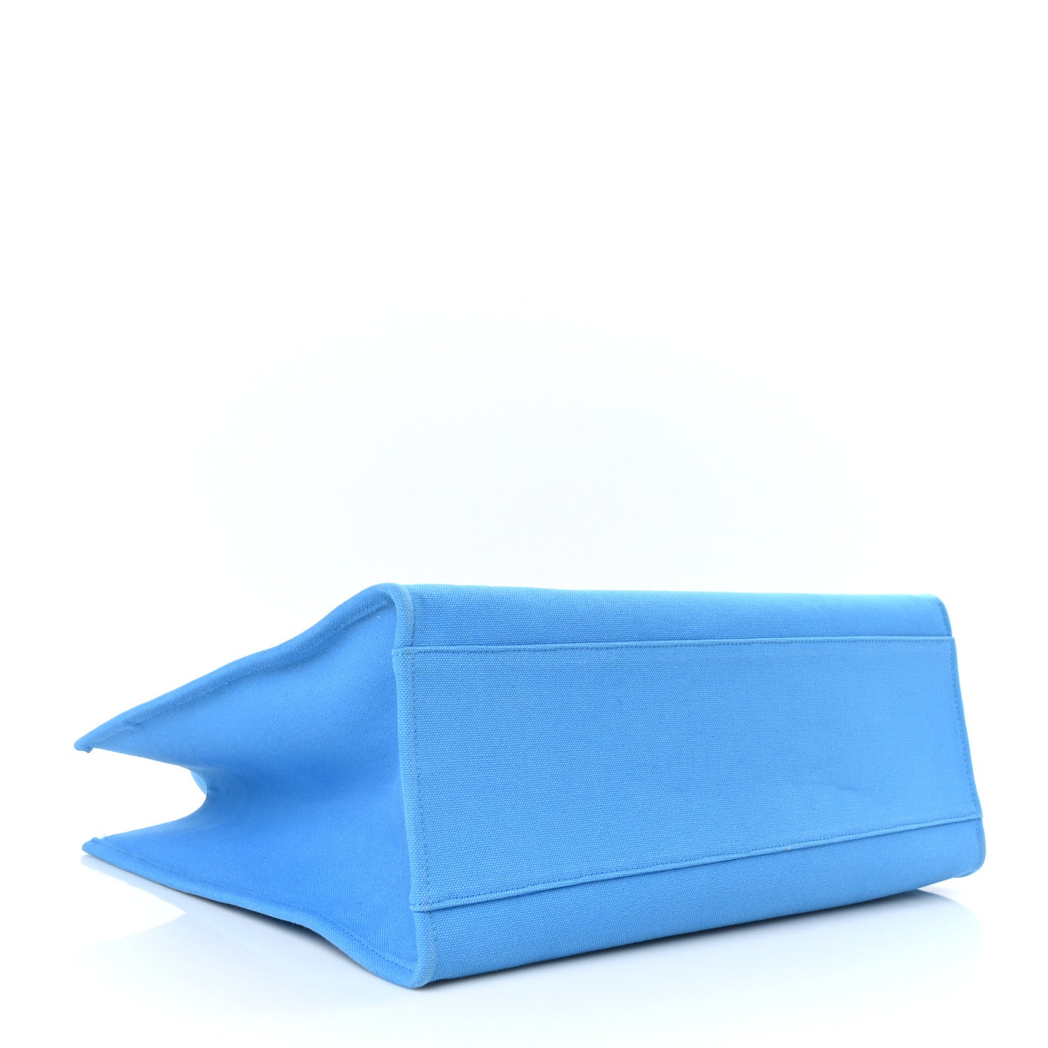 Versace Canvas Calfskin La Medusa Tote Bag Blue 4 of 12