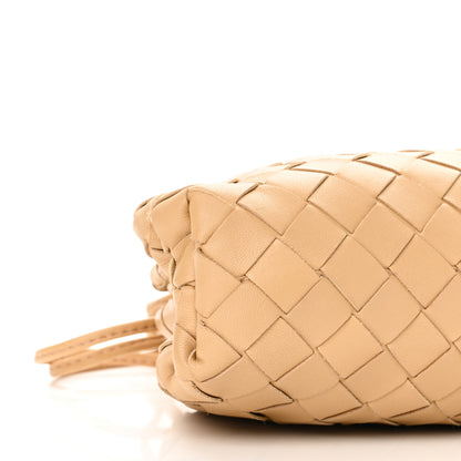 Bottega Veneta Nappa Intrecciato The Mini Pouch Almond 9 of 10