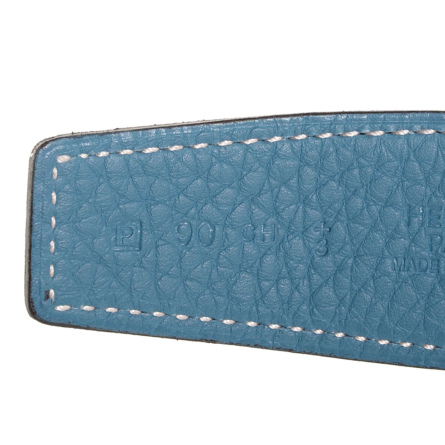 Box Togo Reversible Quizz H Belt 90 Blue Jean Black