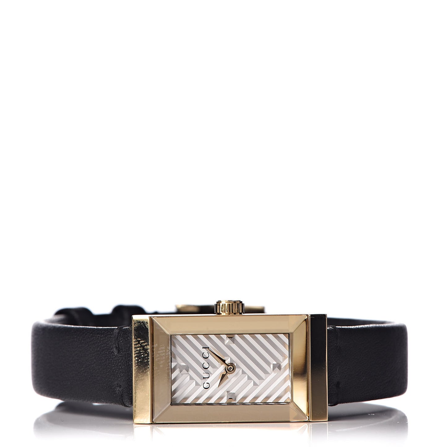 Stainless Steel Calfskin 14mm G-Frame Quartz Watch