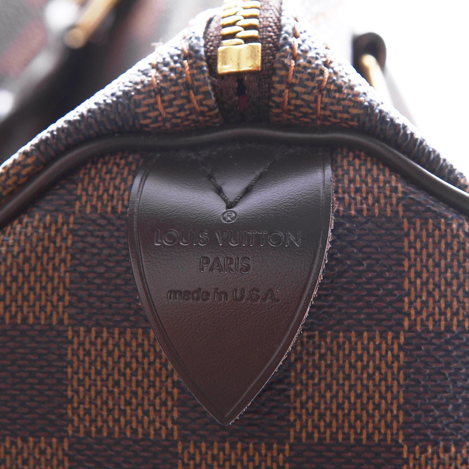 Louis Vuitton Damier Ebene Speedy 30 6 of 11