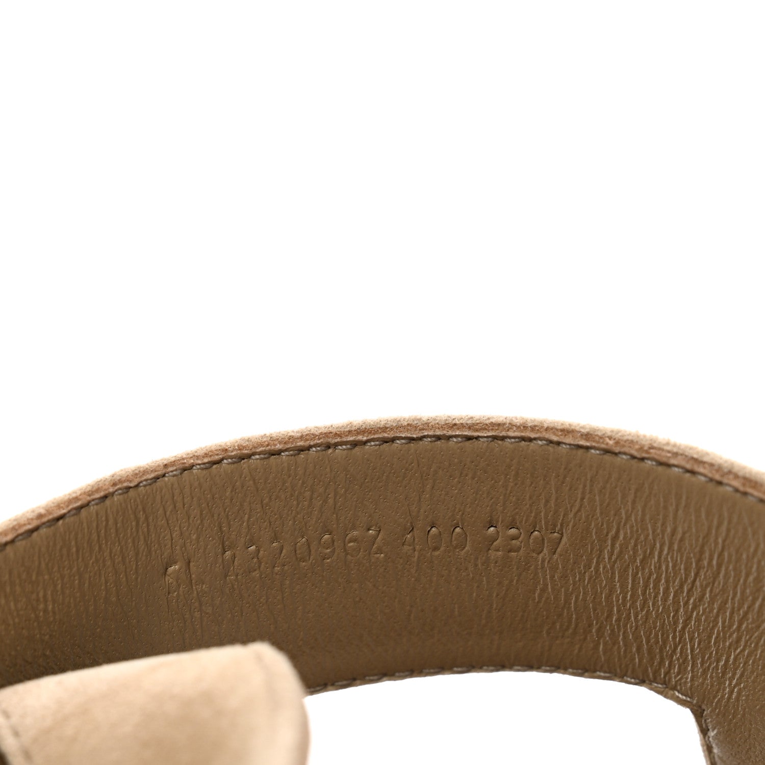 Saint Laurent Suede Goatskin Cork Havana 30 Sandals 40 Beige Argile 9 of 10