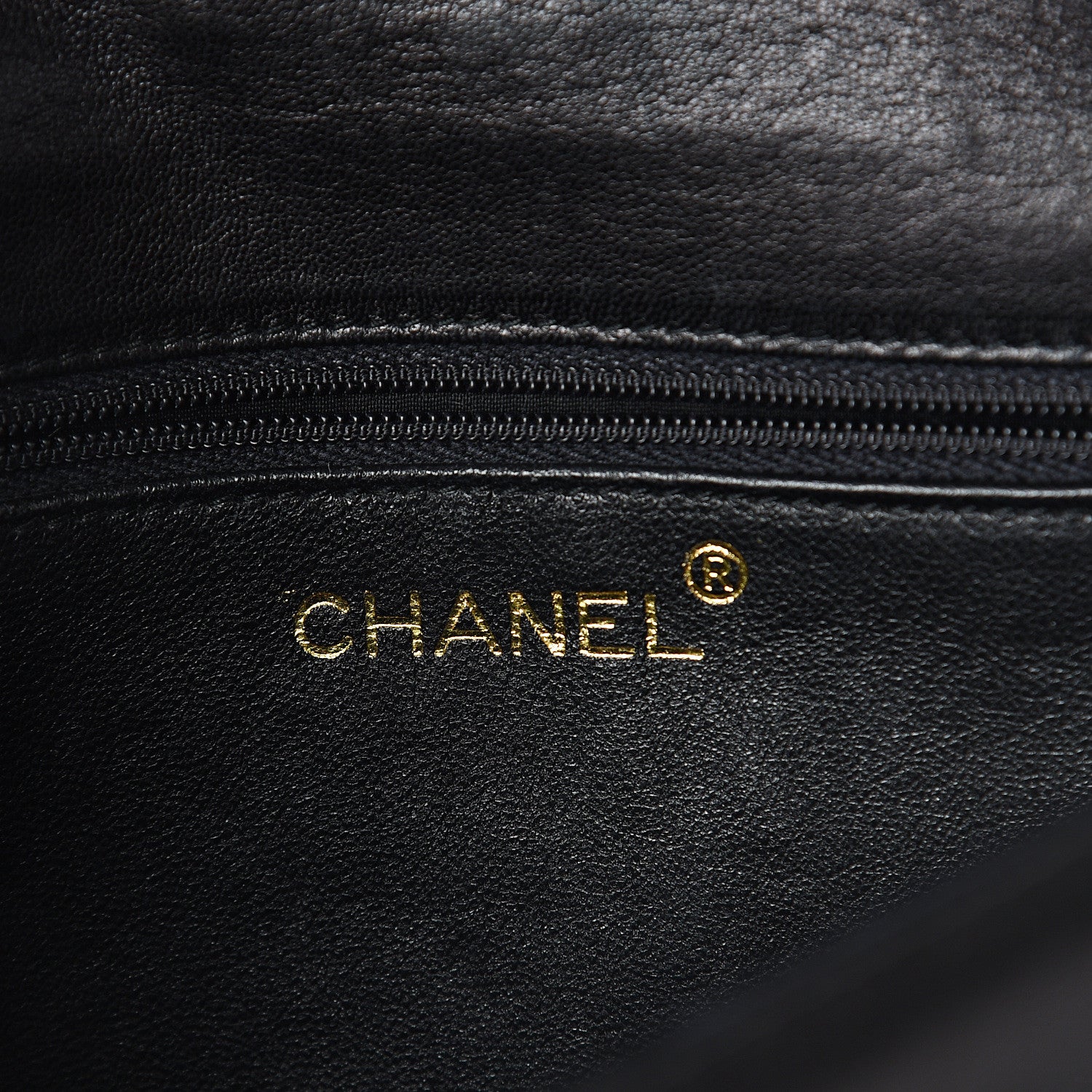Chanel Lambskin Quilted CC Small Single Flap Black 6 of 13