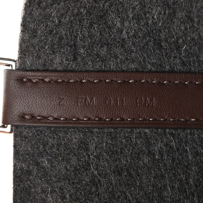 Hermes Feutre Swift Picotin Lock 18 PM Gris Moyen Havane 7 of 9