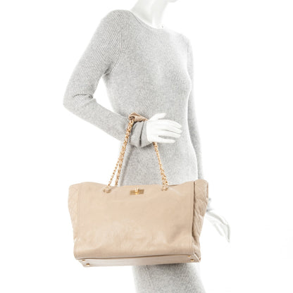 Chanel Caviar Large Edy Reissue Tote Beige 2 of 8
