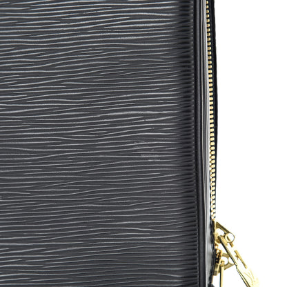 Louis Vuitton Epi Porte-Documents Voyage Briefcase Black 12 of 16