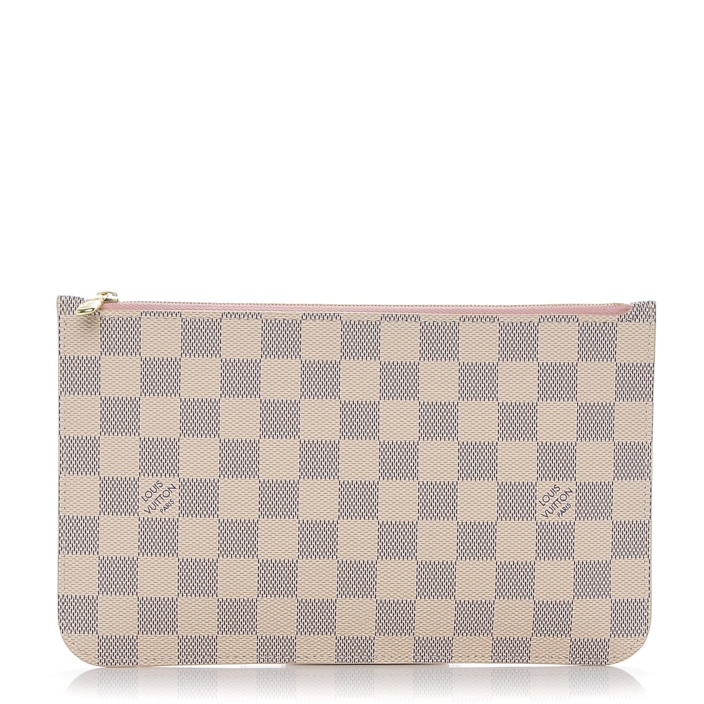 Damier Azur Neverfull MM GM Pochette Rose Ballerine