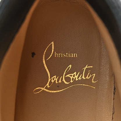 Christian Louboutin Grained Calfskin Pole Sweed Flat Boot 35.5 Black 8 of 10