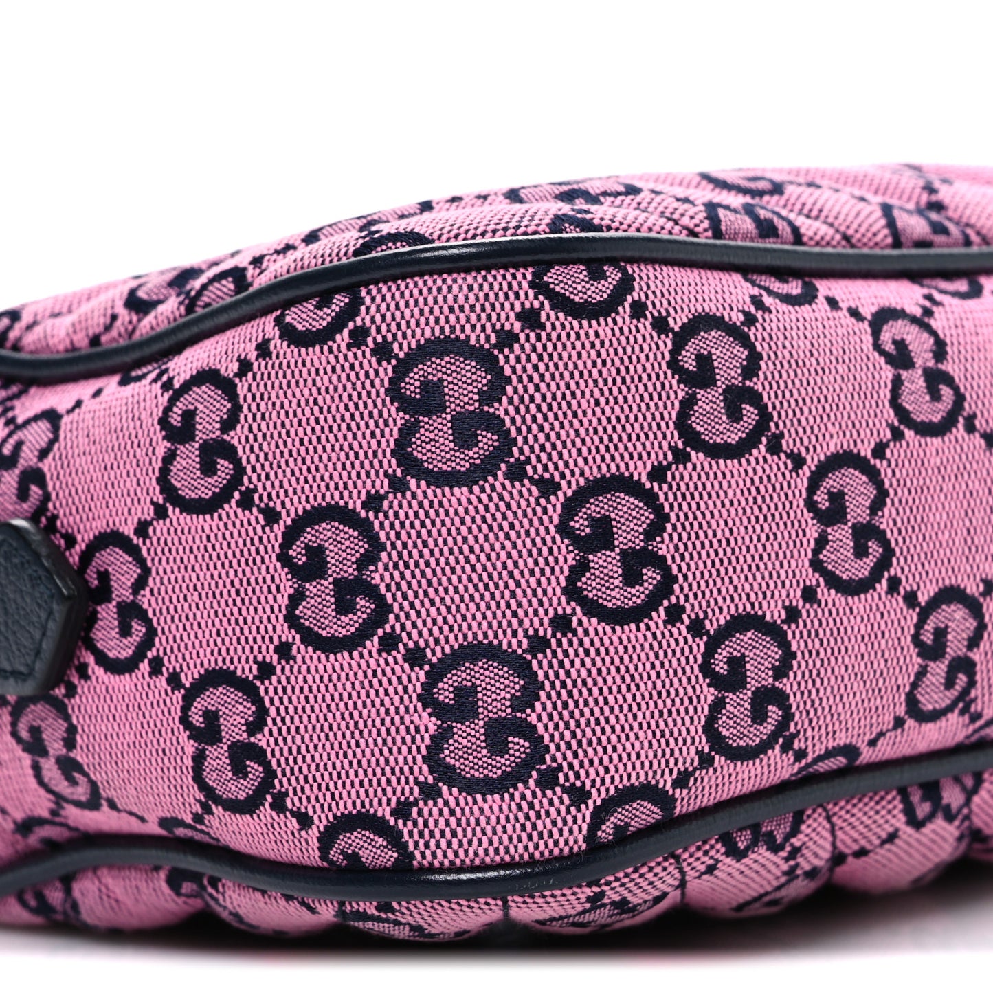 Monogram Multicolor Matelasse Diagonal Small GG Marmont Chain Shoulder Bag Pink Blue