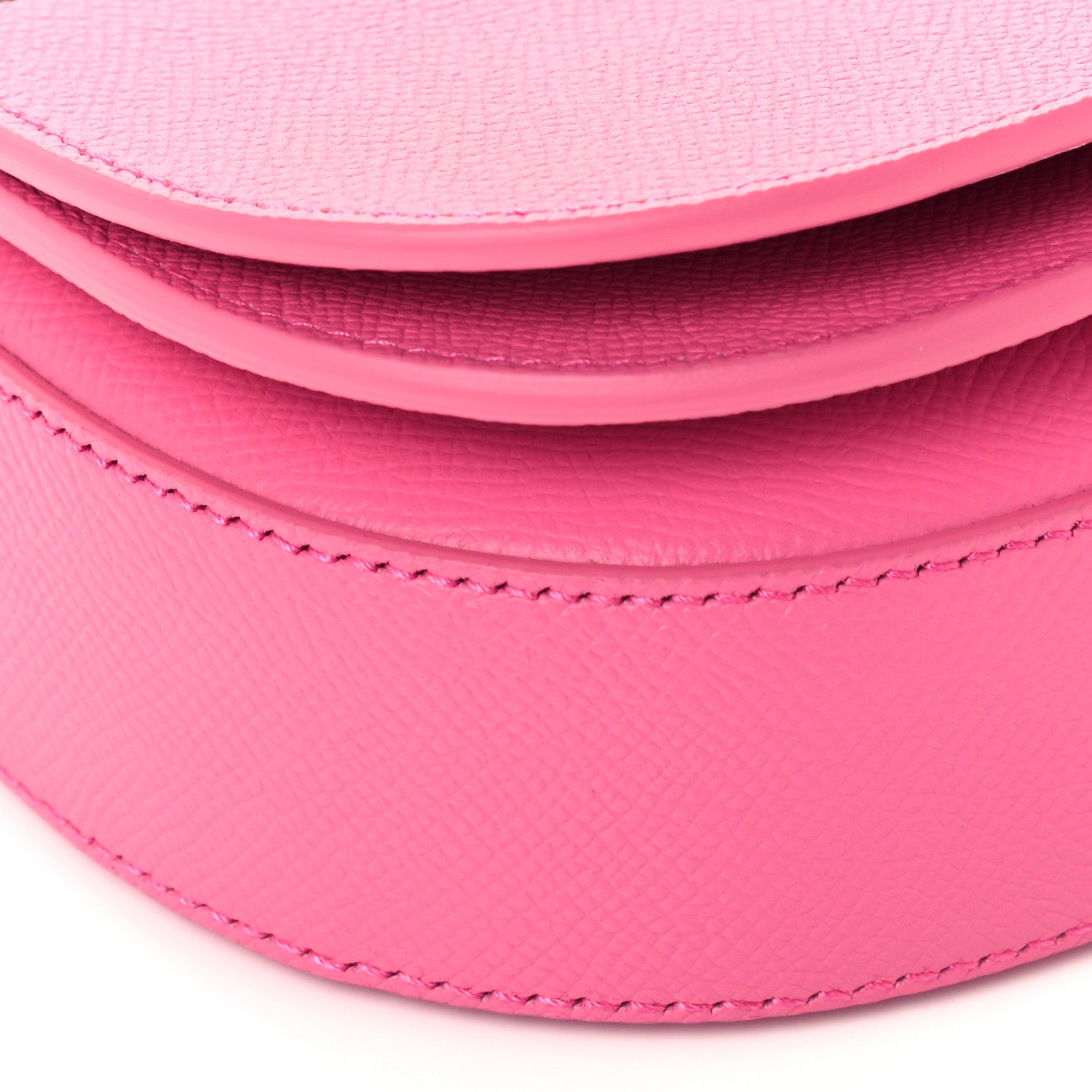 Balenciaga Signature Grained Calfskin Logo Print Ville Day Bag XS Rose Bubblegum Black 9 of 11