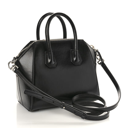 Givenchy Shiny Lord Calfskin Mini Antigona Black 3 of 8