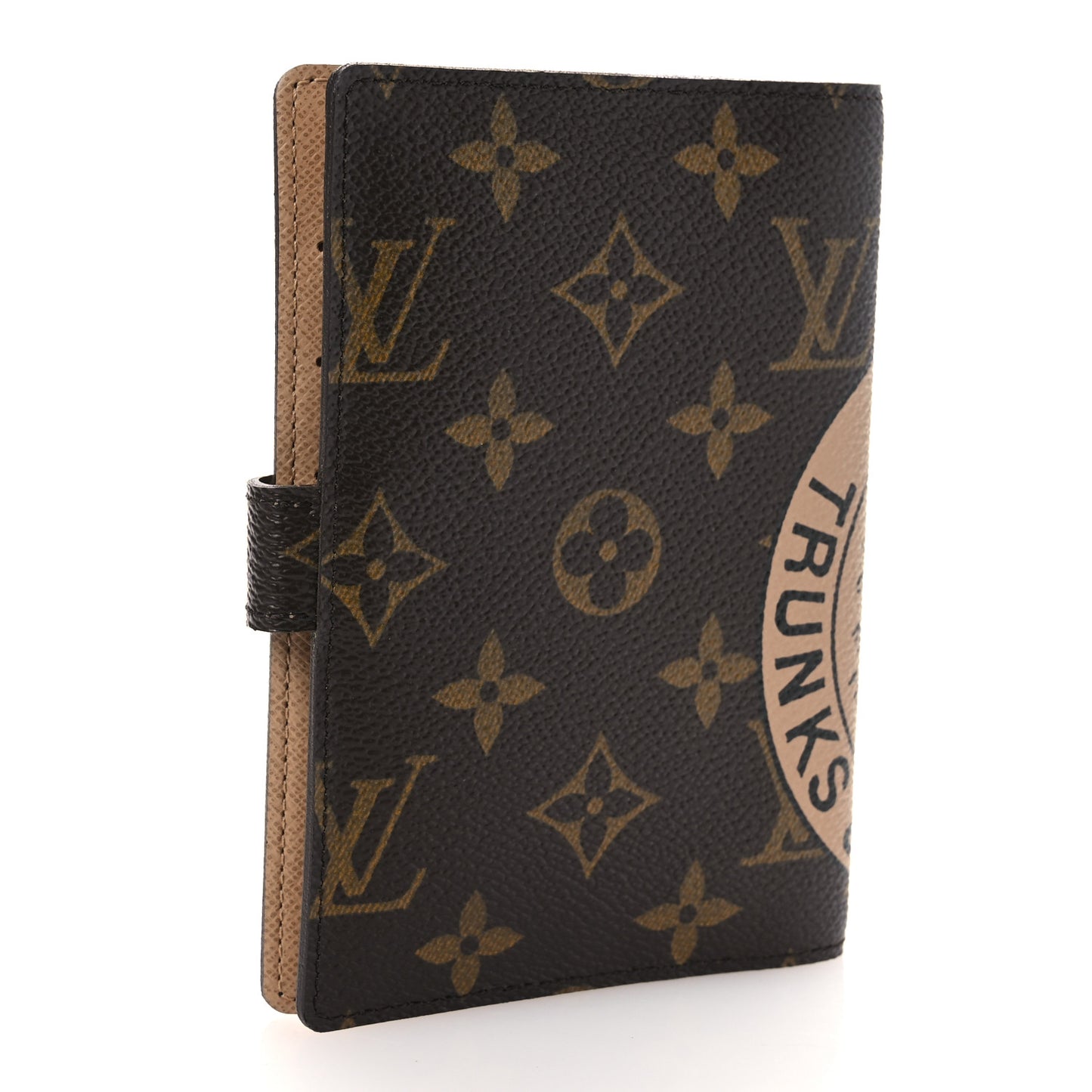 Monogram Complice Trunks and Bags Small Ring Agenda Cover Beige