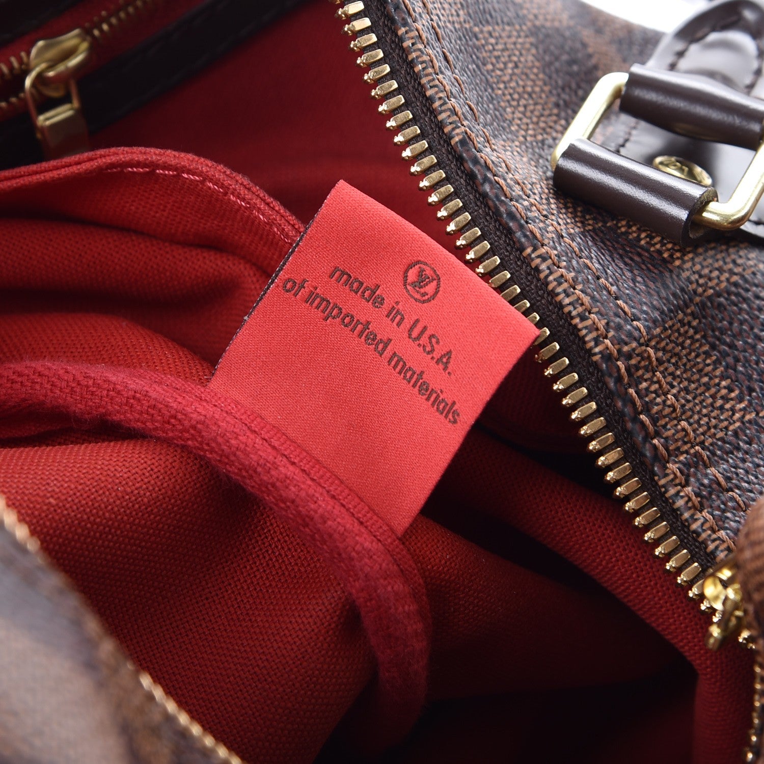 Louis Vuitton Damier Ebene Speedy Bandouliere 30 8 of 10