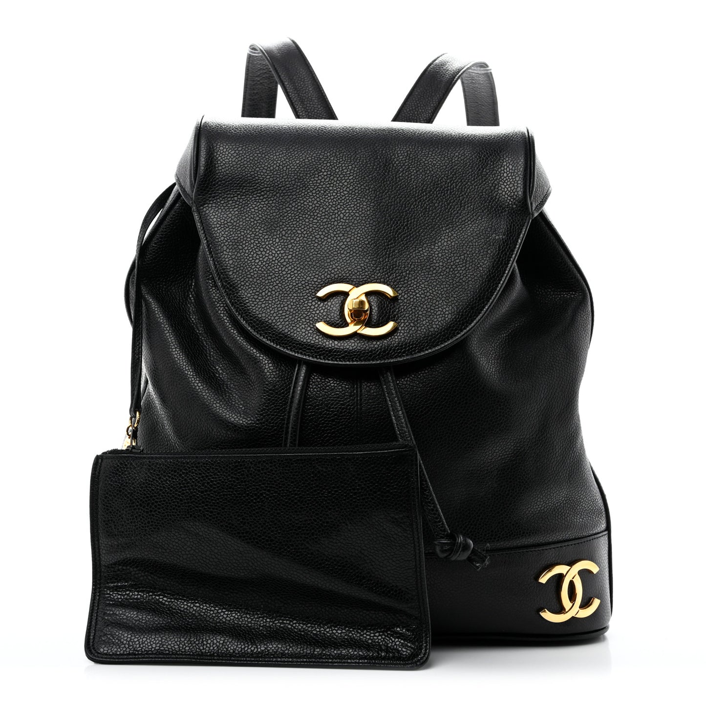 Caviar Triple CC Backpack Black