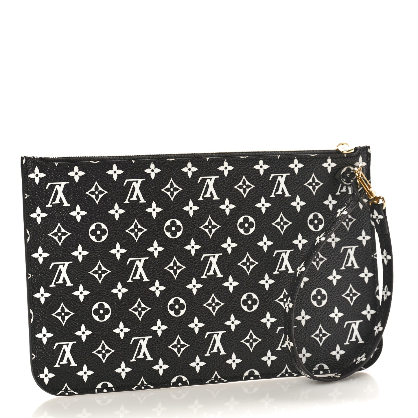 Monogram Giant Jungle Neverfull MM GM Pochette Black