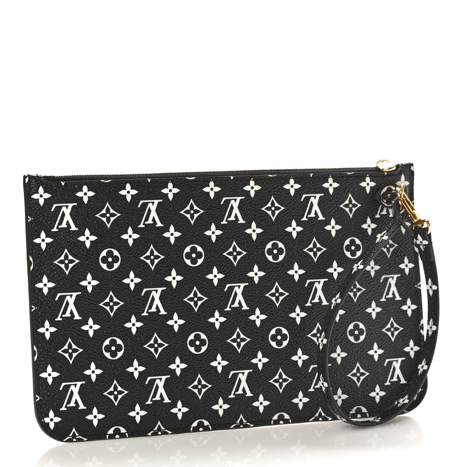 Louis Vuitton Monogram Giant Jungle Neverfull MM GM Pochette Black 3 of 8