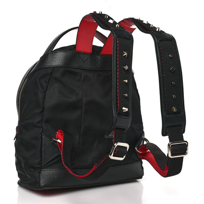 Christian Louboutin Nylon Calfskin Love Small Backloubi Backpack Black 3 of 8