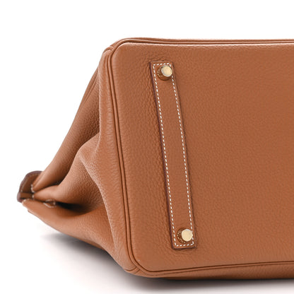 Hermes Togo Birkin 35 Gold 9 of 10
