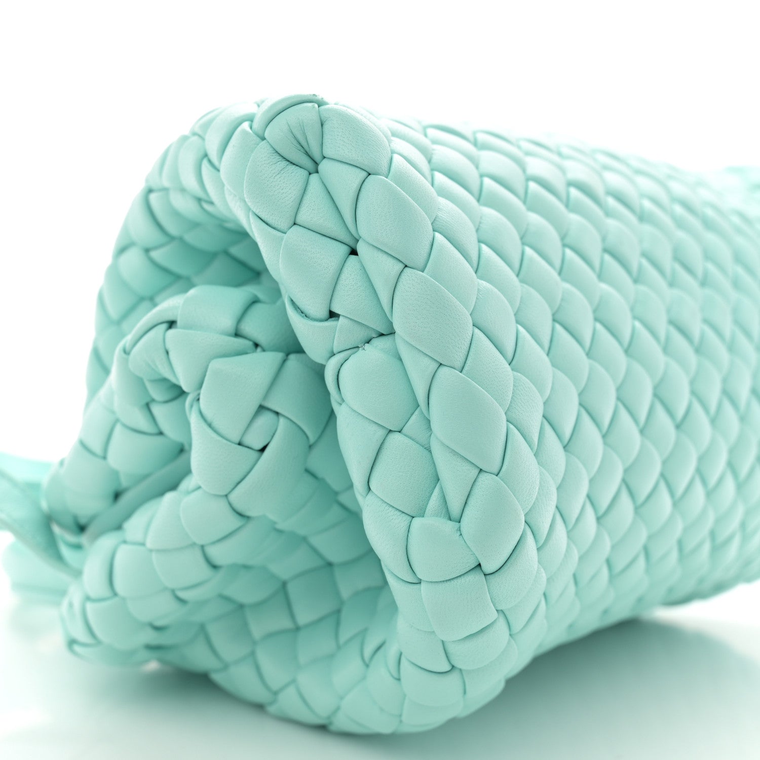 Bottega Veneta Nappa Intreccio Mini Padded Handle Bag Celadon 9 of 11