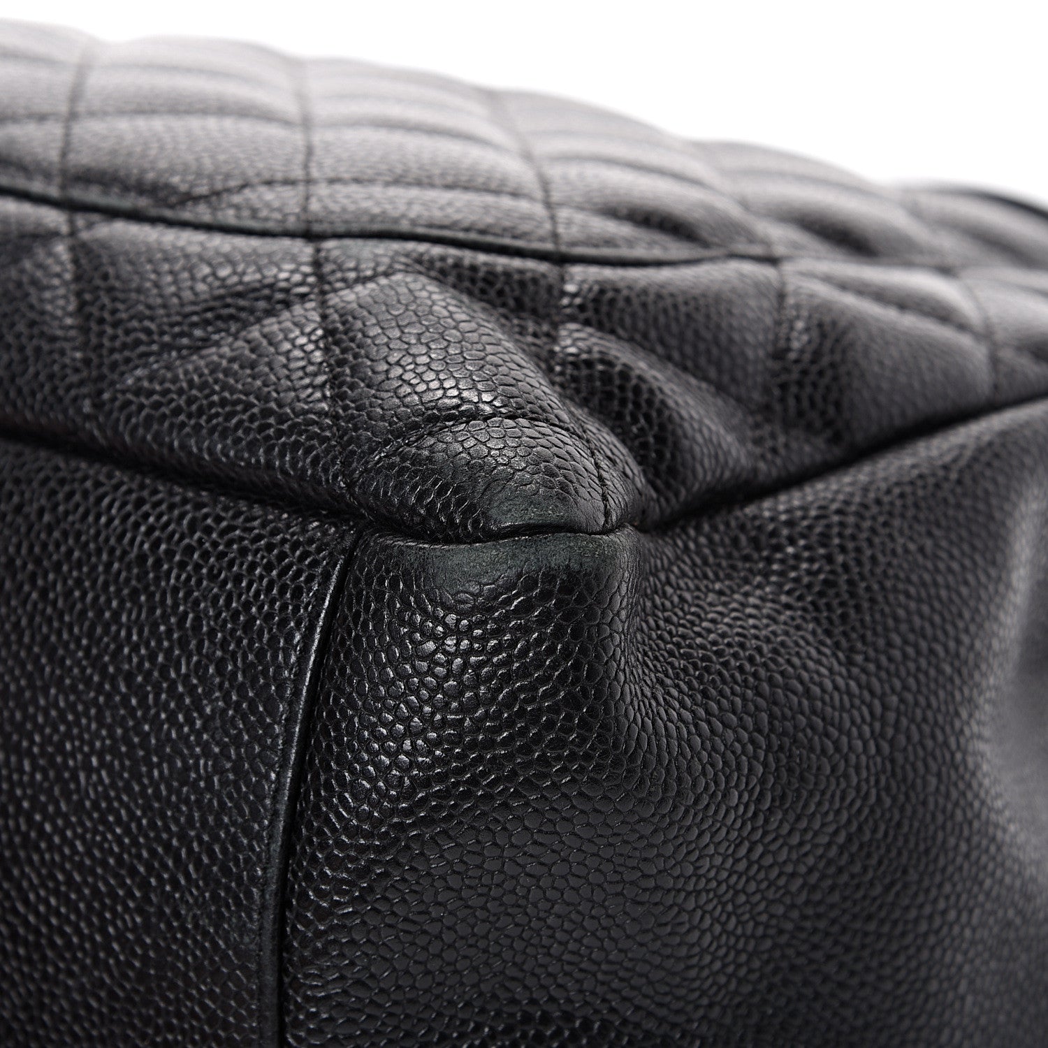 Chanel Caviar Quilted Grand Shopping Tote GST Black 10 of 16