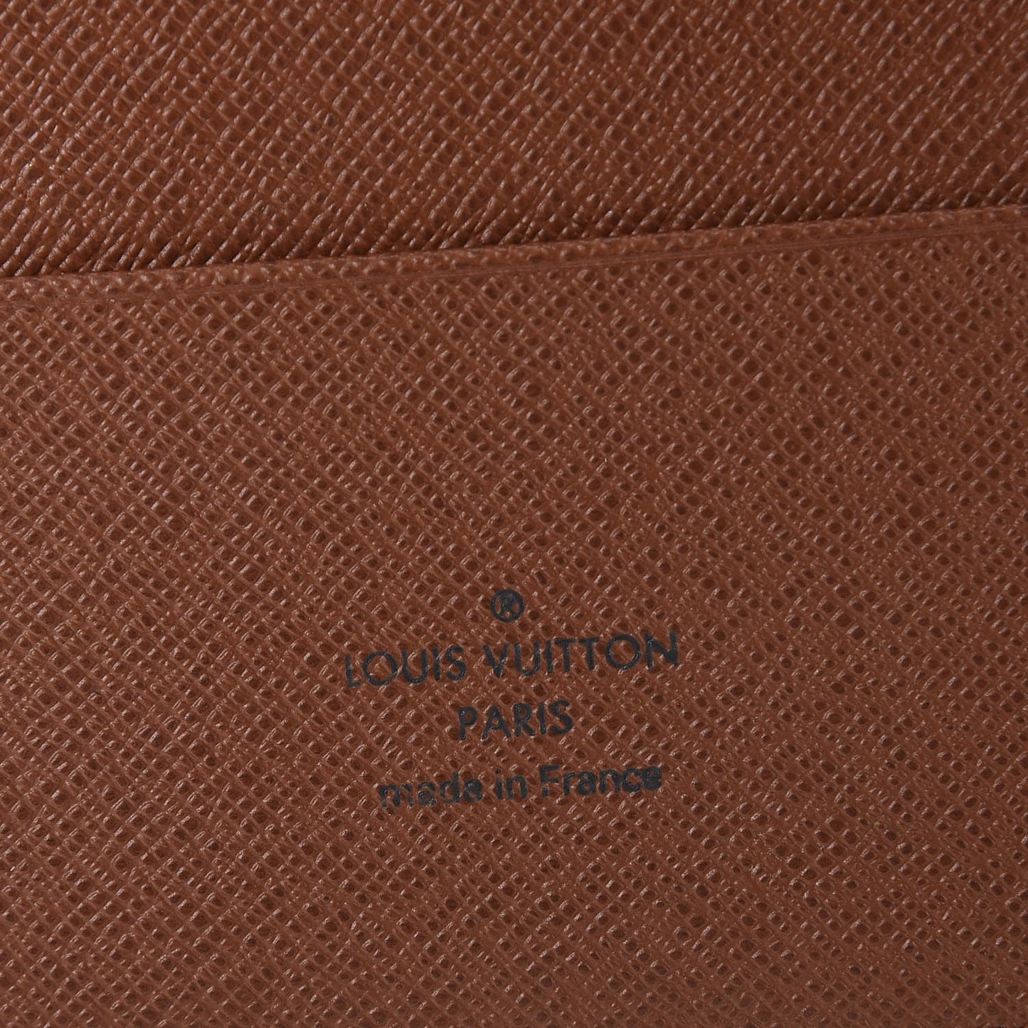 Monogram Large Ring Agenda Cover