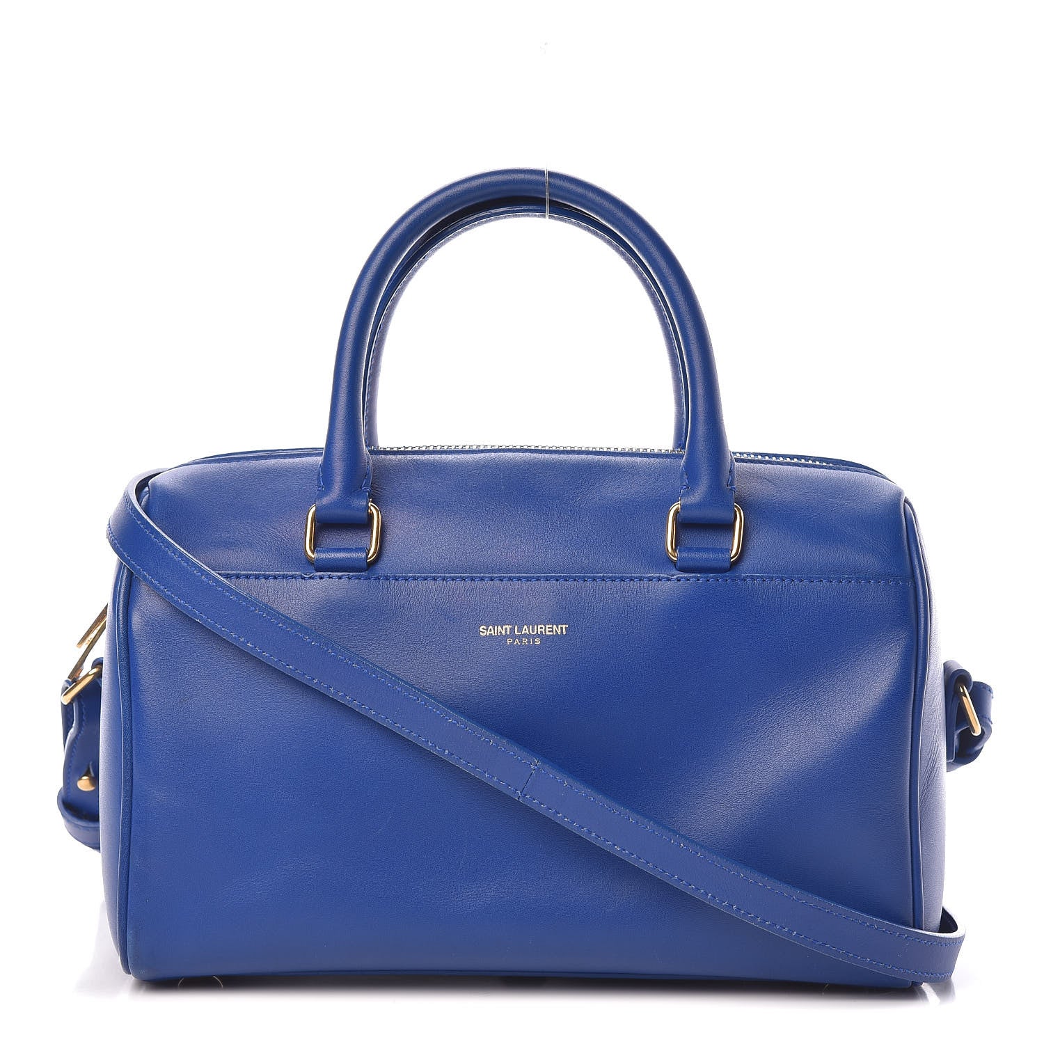Saint Laurent Calfskin Classic Baby Duffle Blue 1 of 23