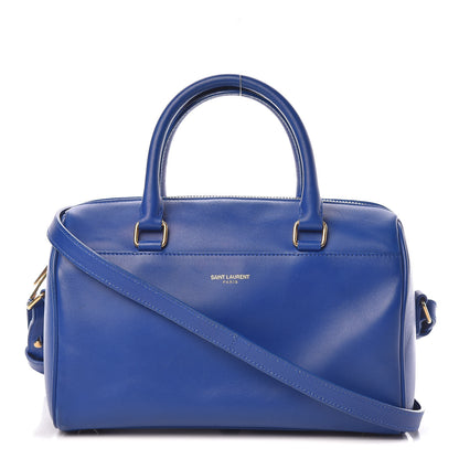 Saint Laurent Calfskin Classic Baby Duffle Blue 1 of 23