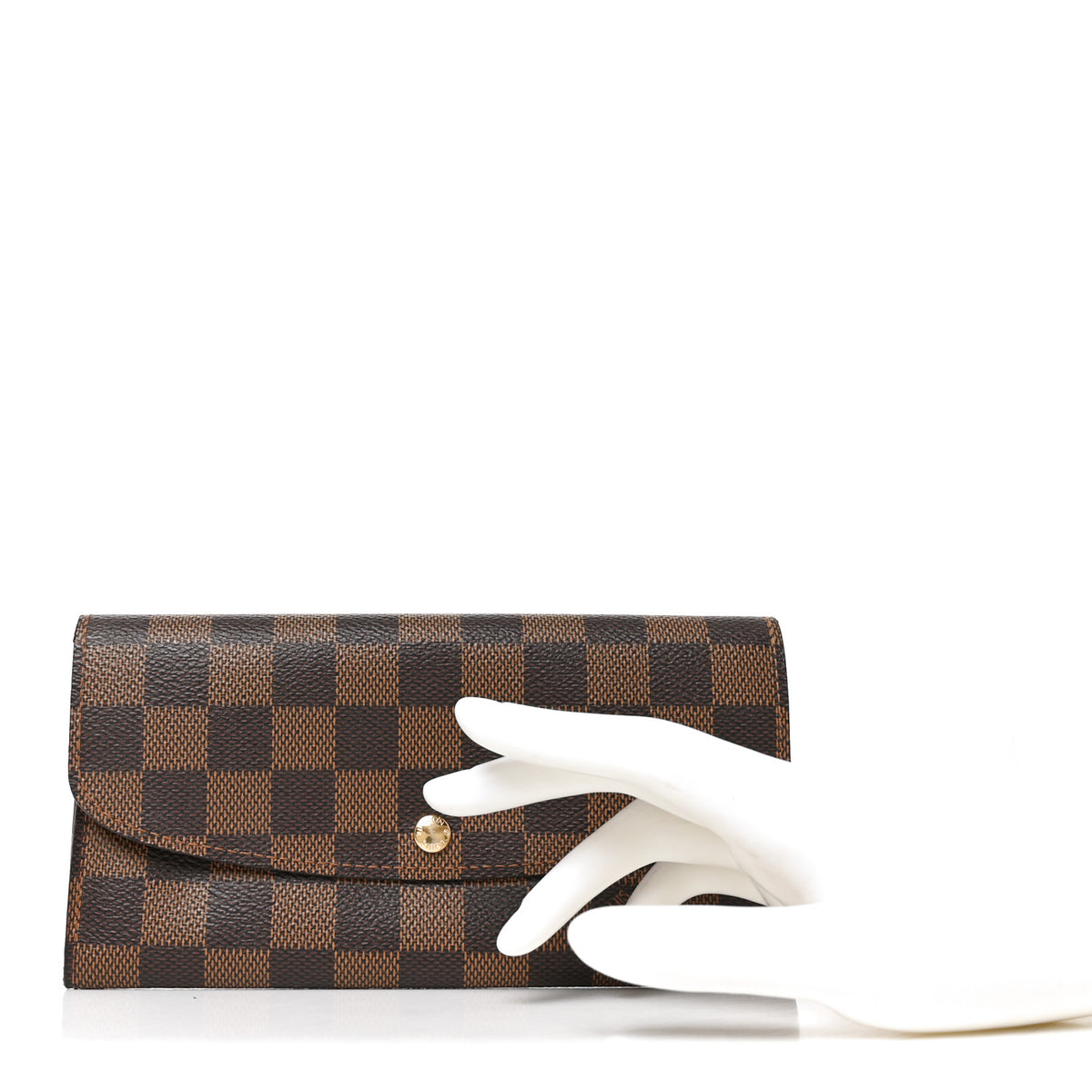 Louis Vuitton Damier Ebene Emilie Wallet 2 of 6