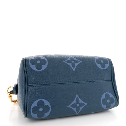 Louis Vuitton Empreinte Monogram Giant Speedy Bandouliere 20 Degrade Blue 4 of 10
