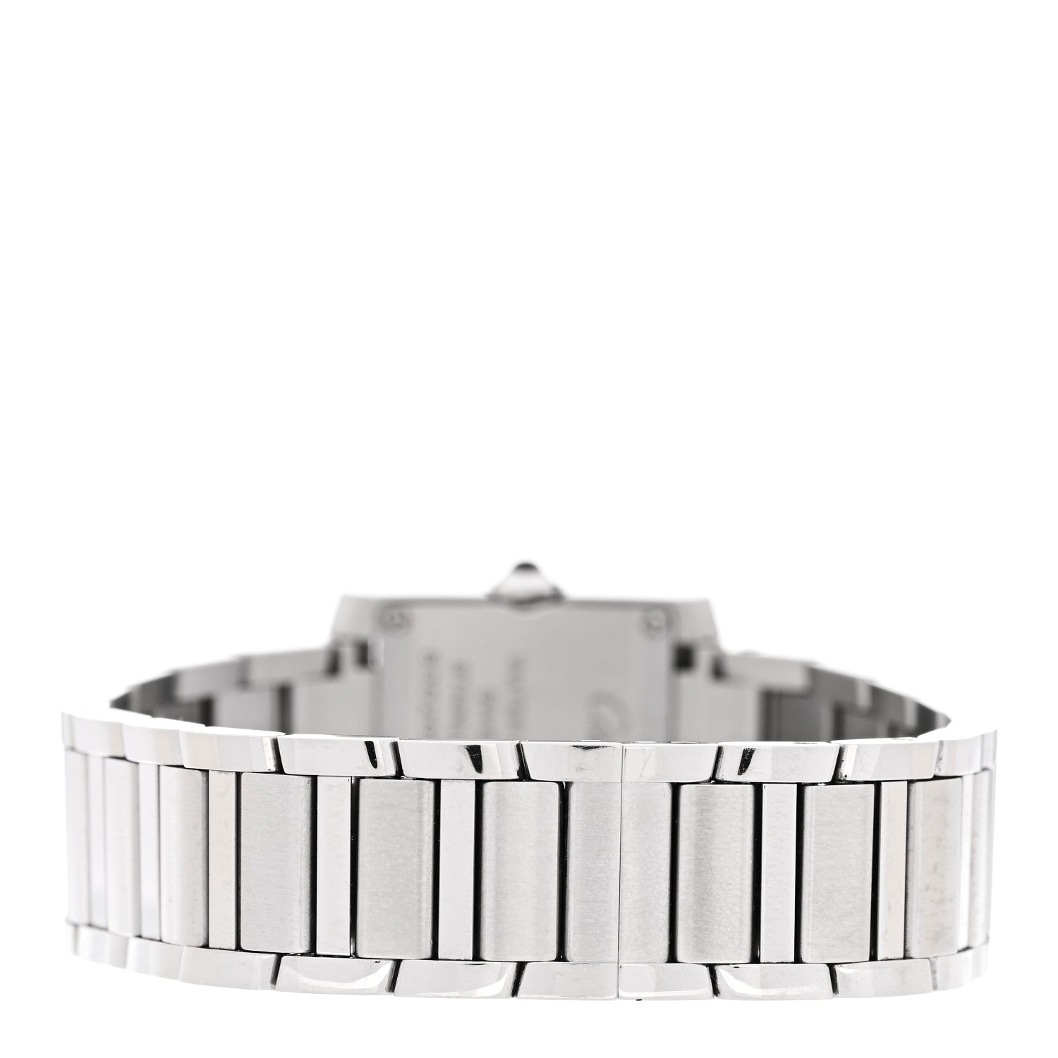 Cartier Stainless Steel 21mm Tank Francaise Quartz Watch Silver 3 of 5