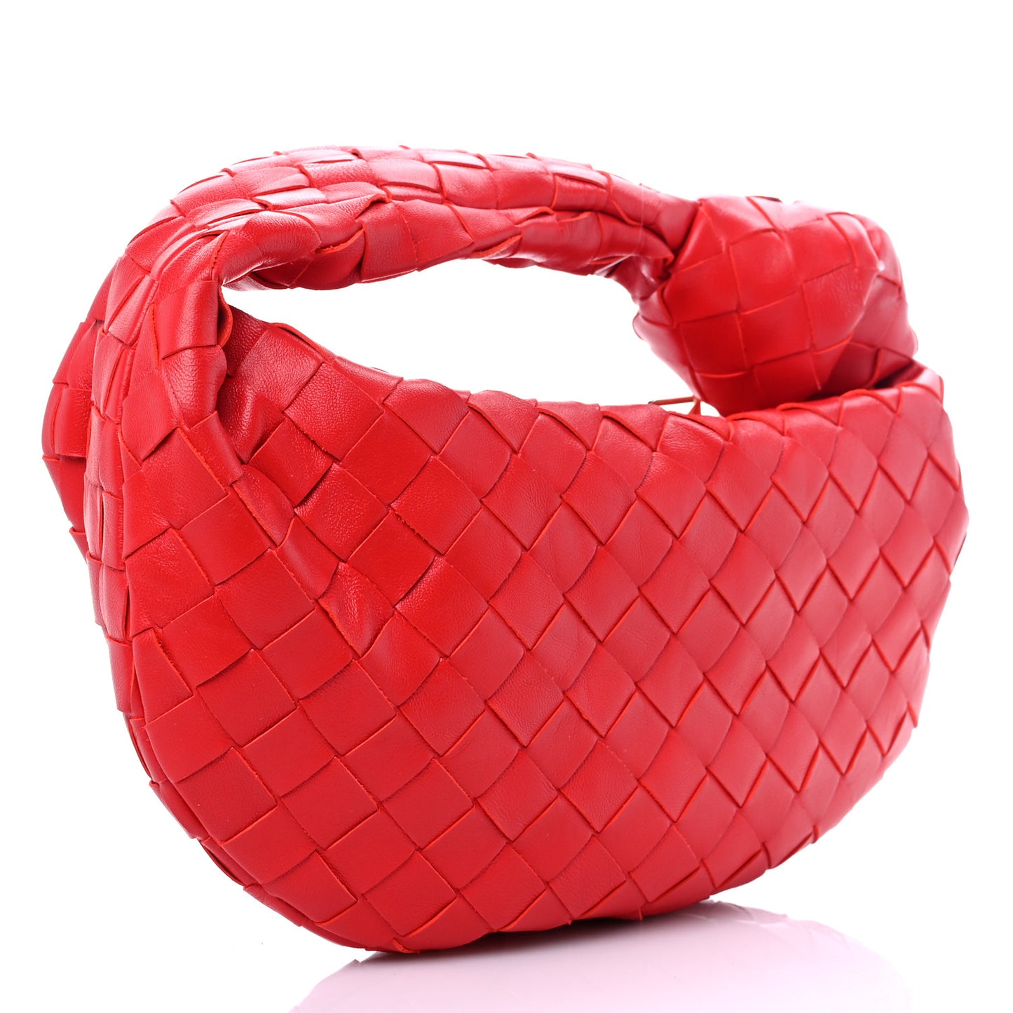 Nappa Intrecciato Mini Jodie Red