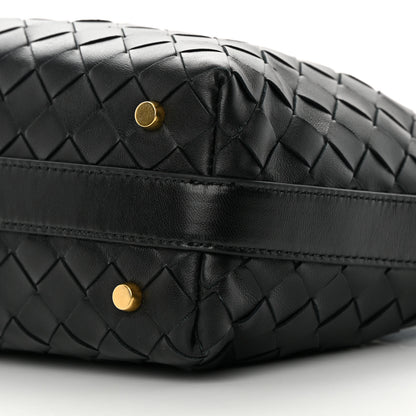 Bottega Veneta Calfskin Nappa Intrecciato Mini Wallace Black 10 of 13