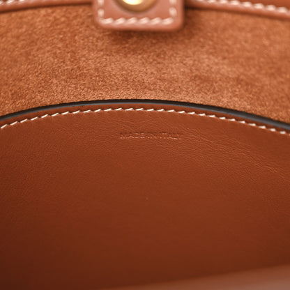 Celine Smooth Calfskin Small Cuir Triomphe Bucket Bag Tan 6 of 11