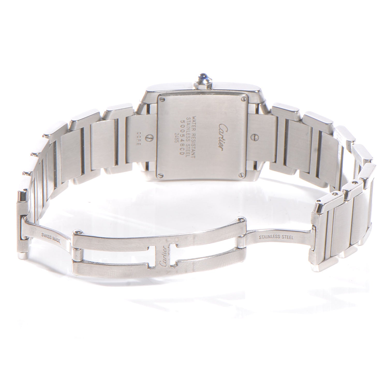 Cartier Stainless Steel 25mm Tank Francaise Quartz Watch 4 of 6