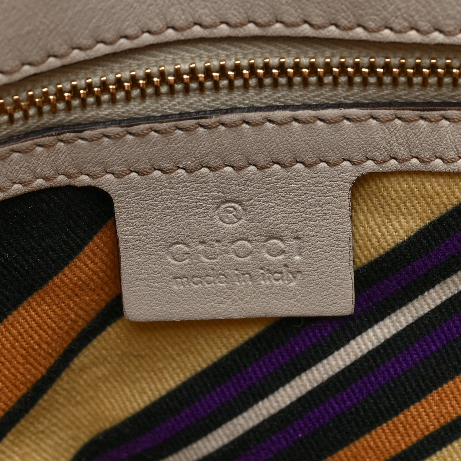 Gucci Calfskin Medium Britt Tassel Shoulder Bag Ivory 5 of 8
