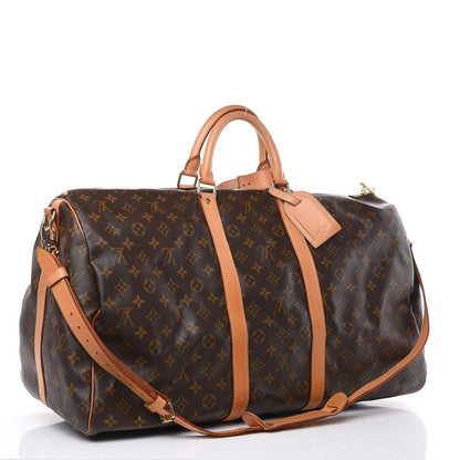 Louis Vuitton Monogram Keepall Bandouliere 55 3 of 20