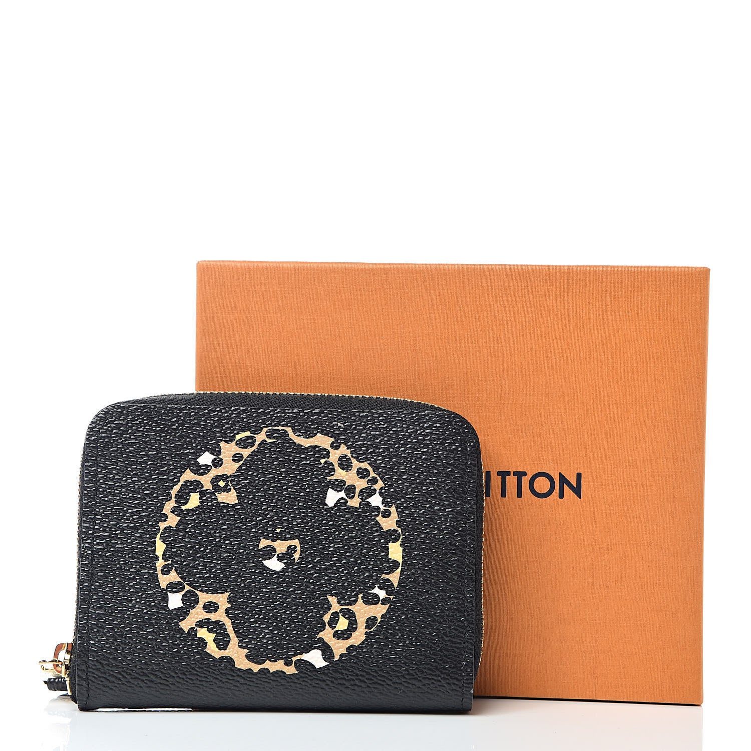 Louis Vuitton Monogram Giant Jungle Zippy Coin Purse Black 7 of 7