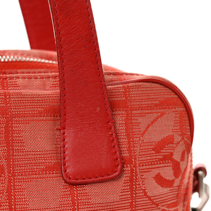 Chanel Nylon Small Travel Tote Red 12 of 20
