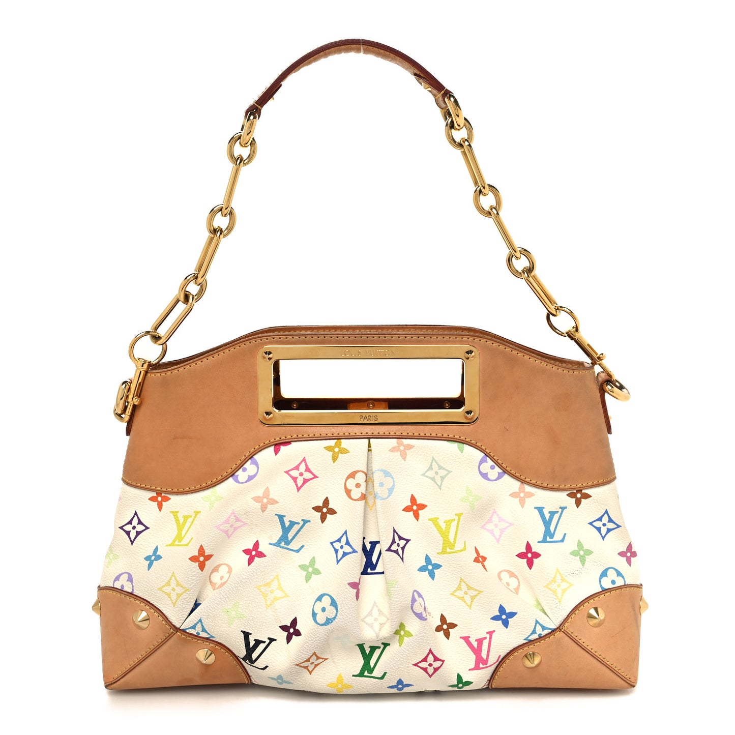 Monogram Multicolor Judy MM White