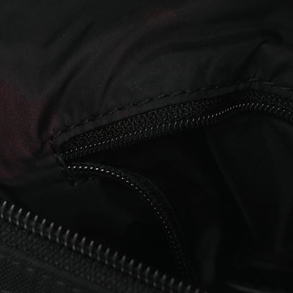 Balenciaga Recycled Sport Nylon Logo Embroidered Wheel Sling Bag Black White 11 of 14