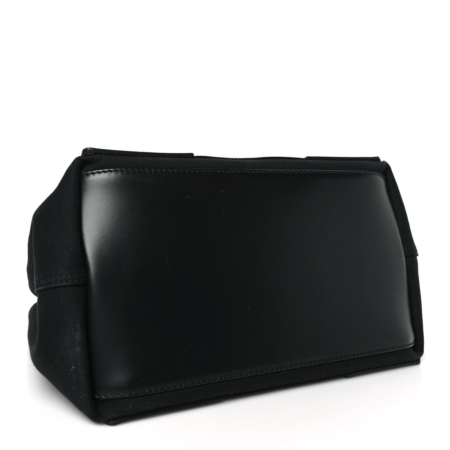 Balenciaga Cotton Canvas Calfskin S Black 5 of 11