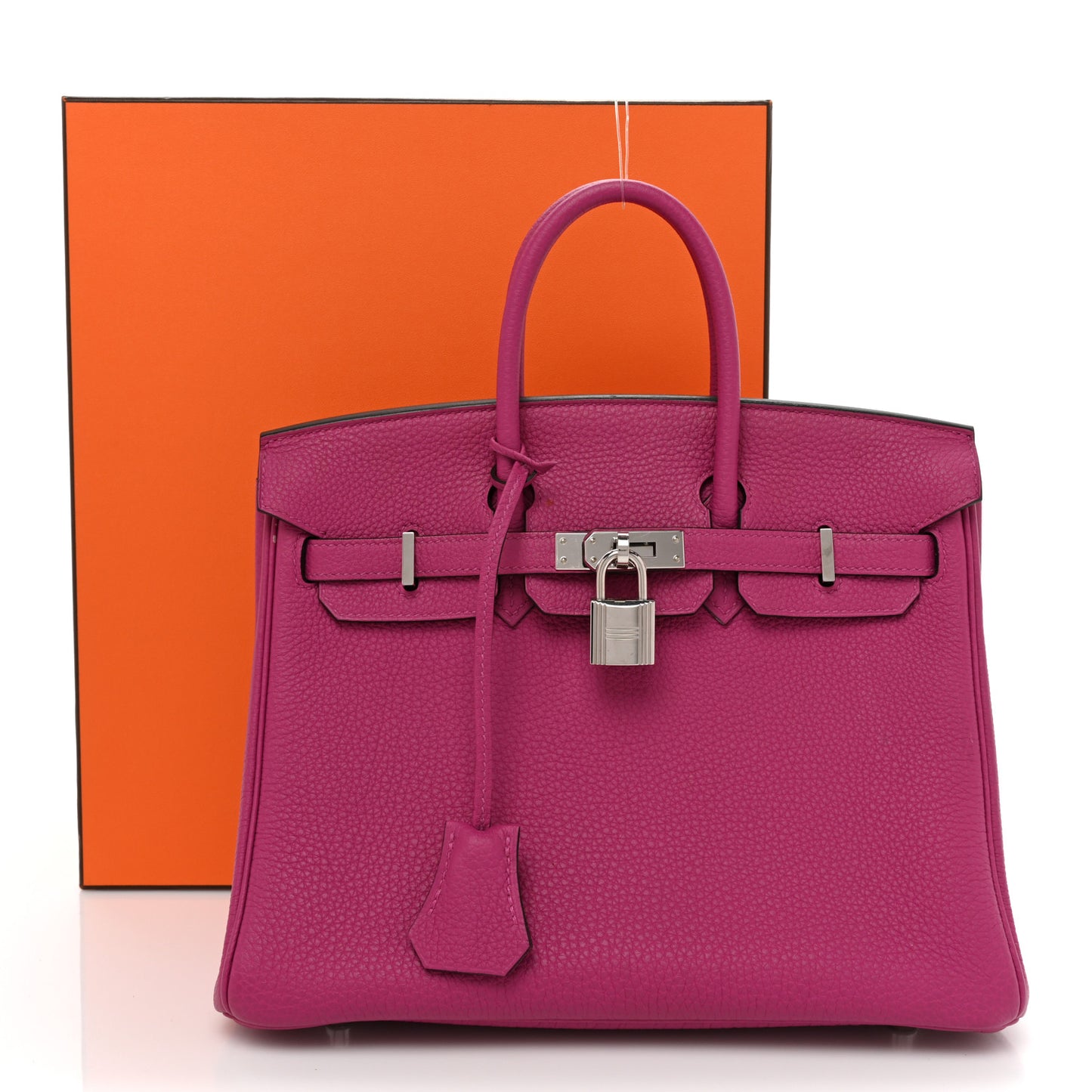 Togo Birkin 25 Rose Pourpre