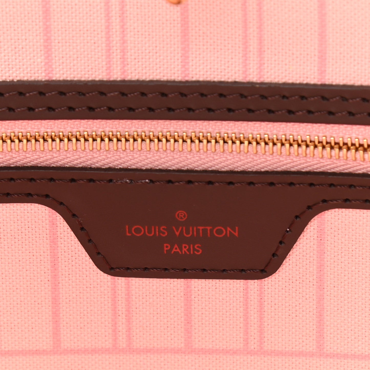 Damier Ebene Neo Neverfull MM Rose Ballerine