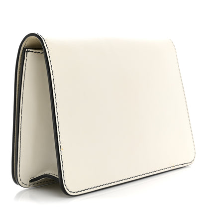 Christian Dior Smooth Calfskin Dio(r)evolution Flap Clutch White 3 of 11