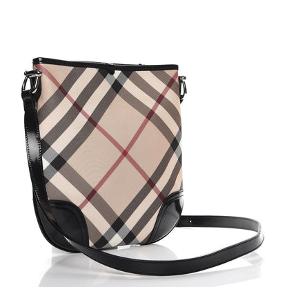 Burberry Supernova Check Small Dryden Crossbody Bag Black 3 of 9
