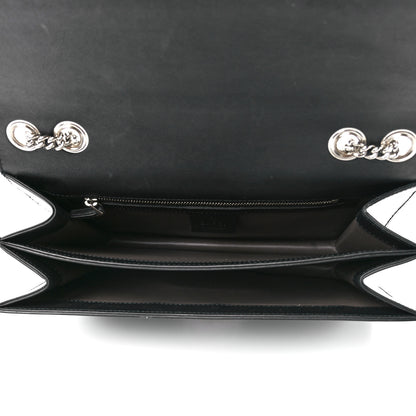 Gucci Shade Lux Calfskin Interlocking G Shoulder Bag Black 5 of 12