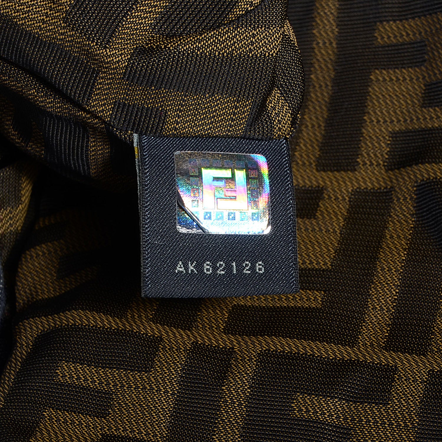 Fendi Denim Spalmati Woven Spy Blue 8 of 9