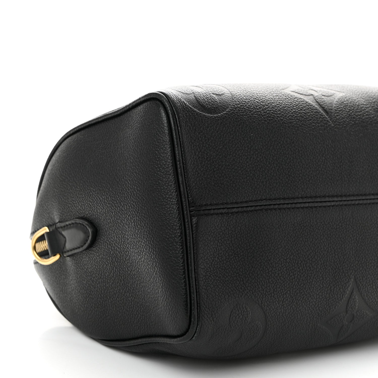 Louis Vuitton Empreinte Monogram Giant Speedy Bandouliere 25 Black 8 of 10