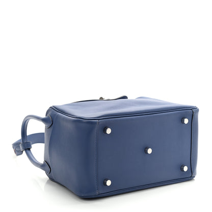 Hermes Swift Epsom Lindy 26 Tressage De Cuir Bleu Brighton Capucine Bleu Saphir 4 of 11